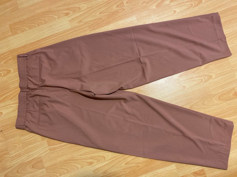 Bej Midi erkek Salaş Kumaş Pantolon - Görsel 2