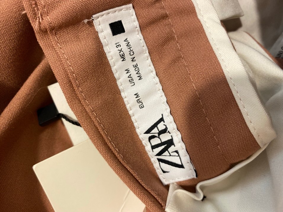 Bej Midi erkek Salaş Kumaş Pantolon - Görsel 3