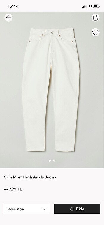 H&m mom jean