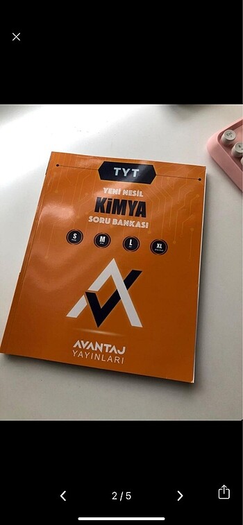 Tyt kimya soru bankası avantaj yayınları