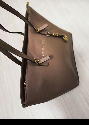 Beden Michael Kors Bej Deri Kadın Çanta