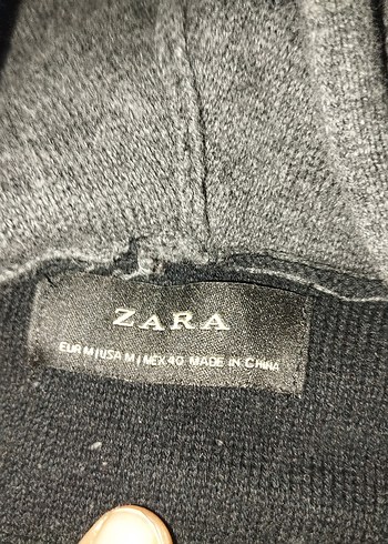 m Beden Gri Kapüşonlu erkek Sweatshirt