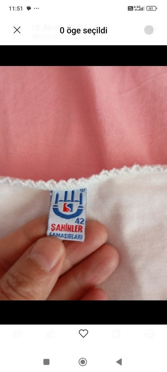 çocuk Beyaz Düz Basic Atlet - Görsel 4