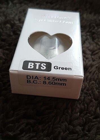  Beden Renk Bts green lens(yeşil lens)
