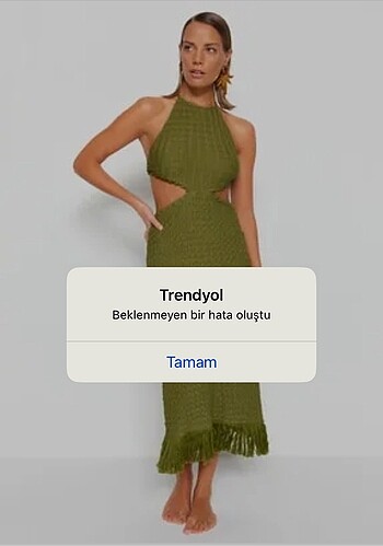 Trendyol & Milla Plaj elbisesi