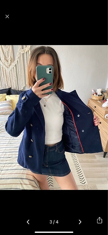 H&M H&m blazer kase ceket kaban