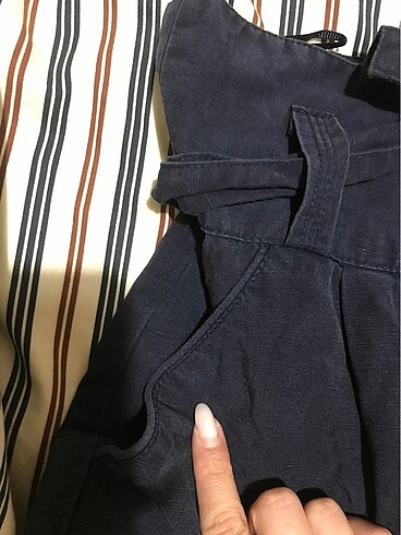 xs Beden lacivert Renk Mango havuc kalip sort