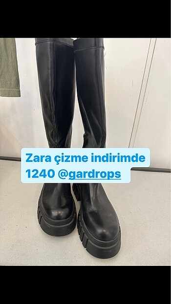 Zara çizme