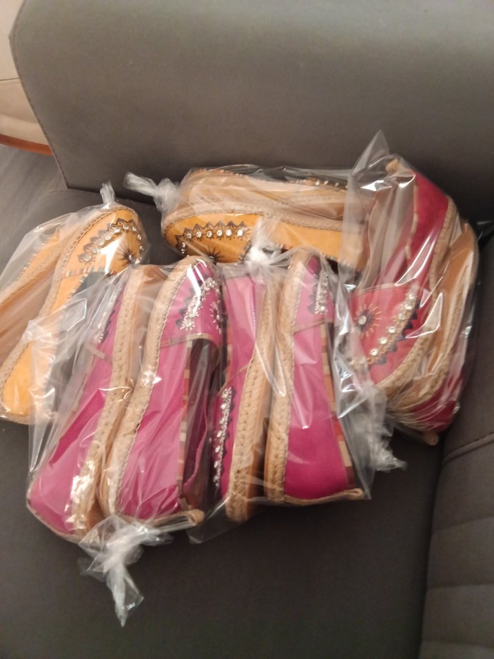 Boncuk İşlemeli Pembe Espadril - Görsel 2