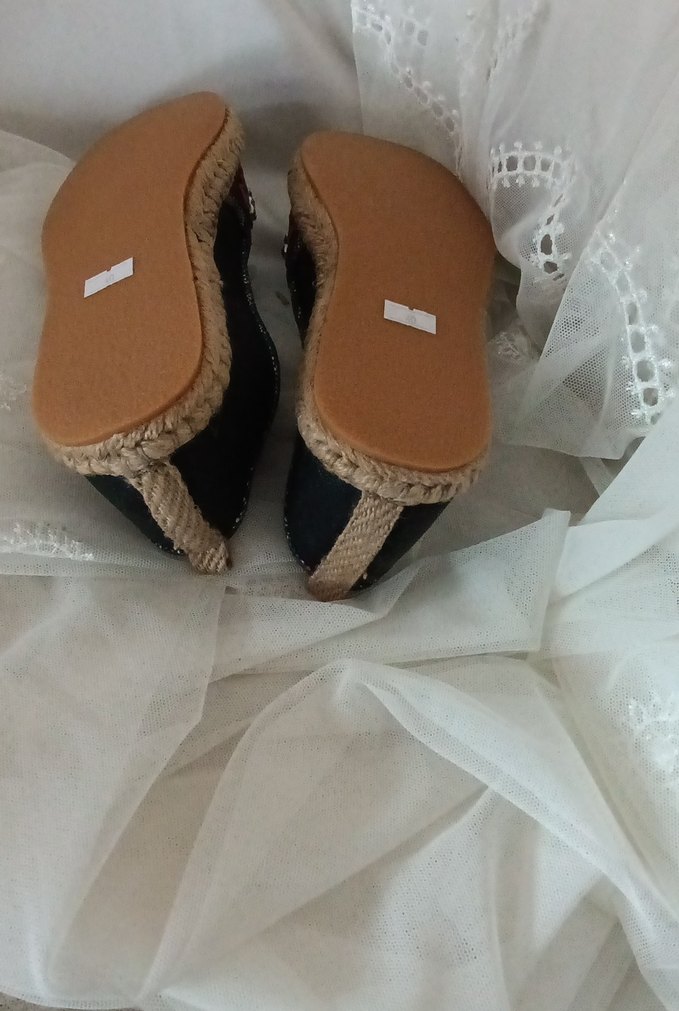 Boncuklu Nakışlı  Kadın Espadril - Görsel 4