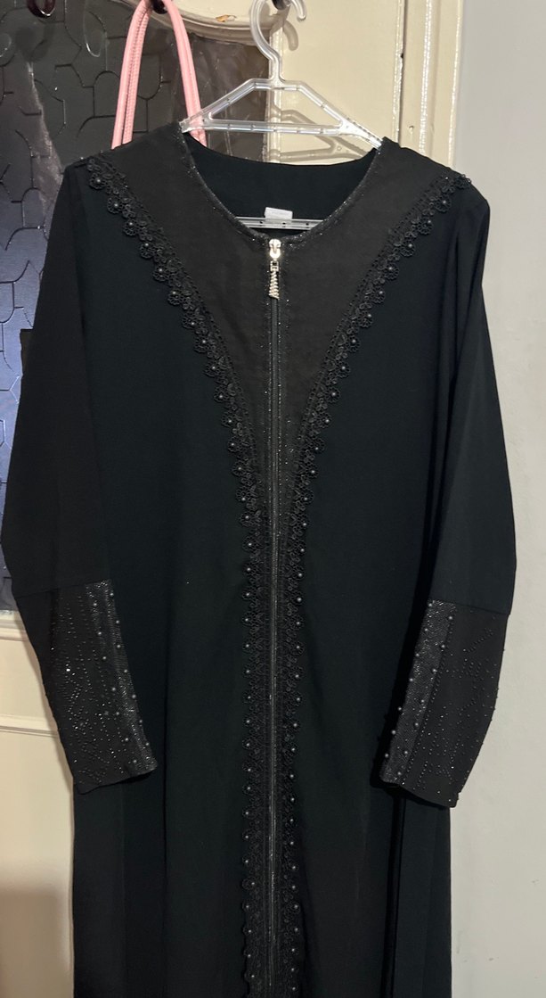 Uzun Siyah ferace - Görsel 4