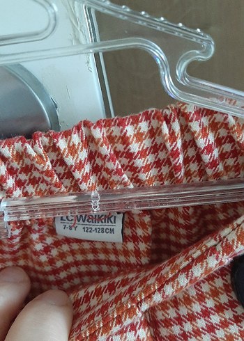 Kız Çocuk Kırmızı Pilili Etek - Görsel 5