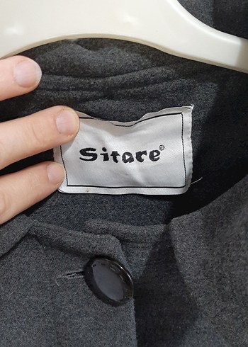 Siyah Kürk Detaylı Gri Kaban - Görsel 4