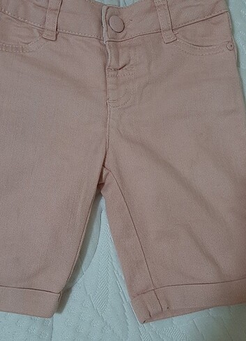 Keten şort - Görsel 5