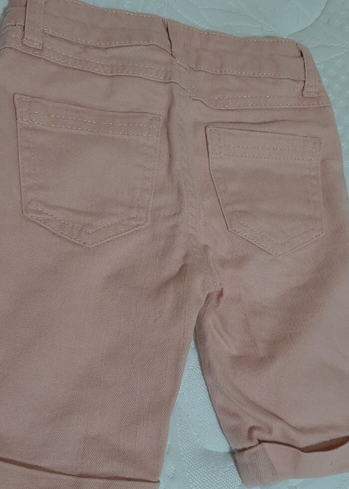 Keten şort - Görsel 2