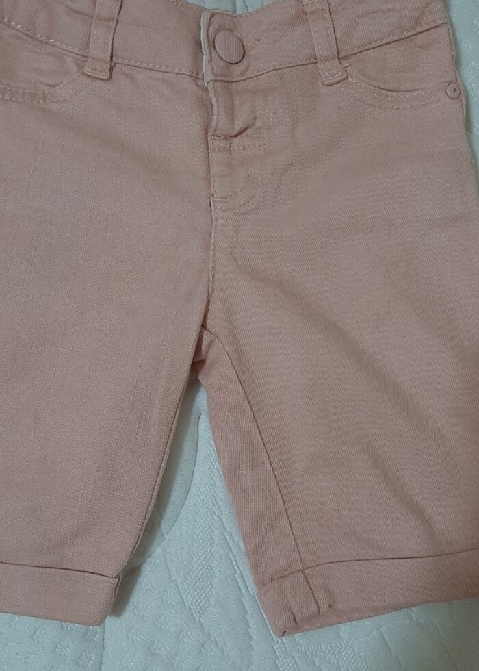 Keten şort - Görsel 5