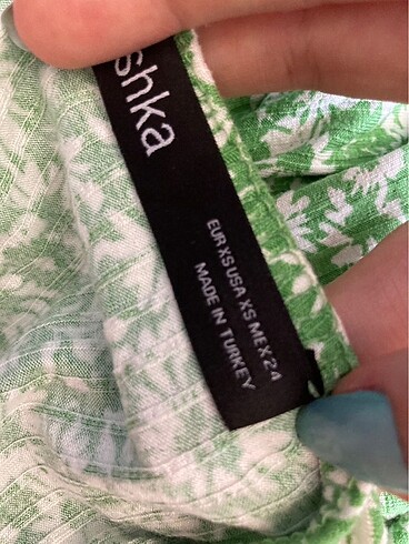 xs Beden Bershka mini elbise