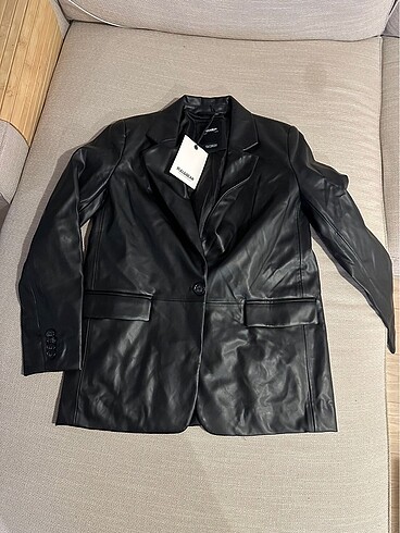 Pull and Bear Pull and bear deri ceket