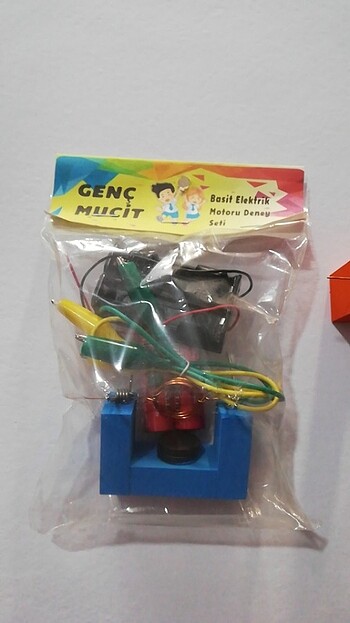 Kendi imalatı ız elektrik motoru set