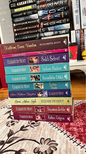  Elizabeth Hoyt 10 Kitap Set Hasarsız 680?den 500?e düştü