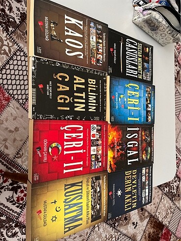 Tarih kitapları (Devletin derin aklı - İşgal - Çeri 1 - Çeri 2 -