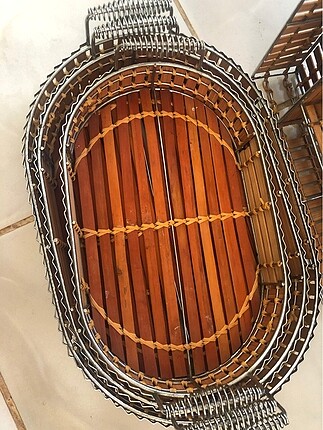 Bambu takım kullanılmamış