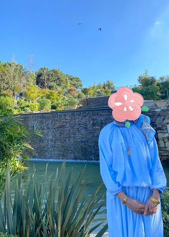 mavi etekli takım - Görsel 2