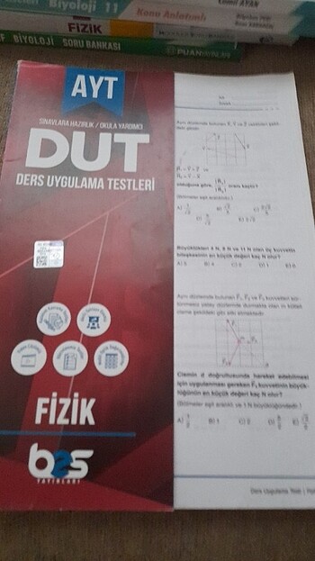 Beş yayınları ayt fizik yaprak test