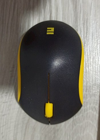 Sarı Siyah Everest Klavye ve mause set - Görsel 3