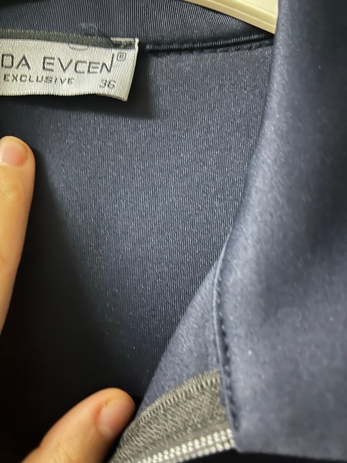 Siyah Deri Uzun Fermuarlı Kadın Kaban - Görsel 4