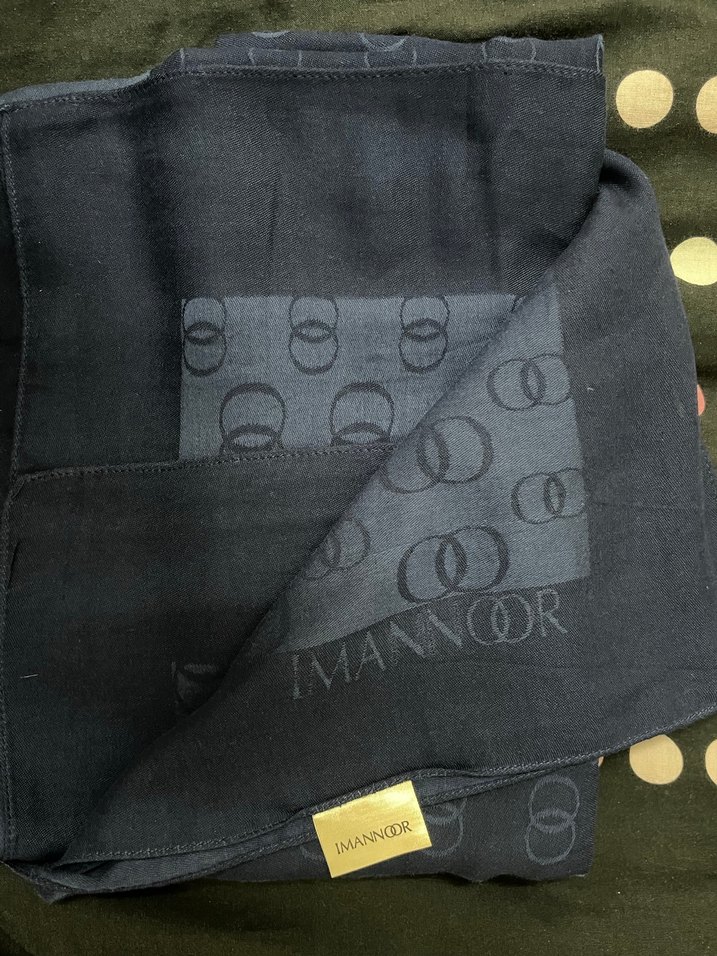 Zincir Detaylı Çok Renkli Kadın Şal imaanoor şal - Görsel 3