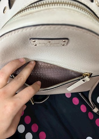 Kate Spade Deri Pembe Kadın Sırt Çantası - Görsel 3