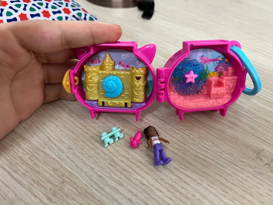 Pembe Renkli Sevimli Aksiyon Figürü - Görsel 5