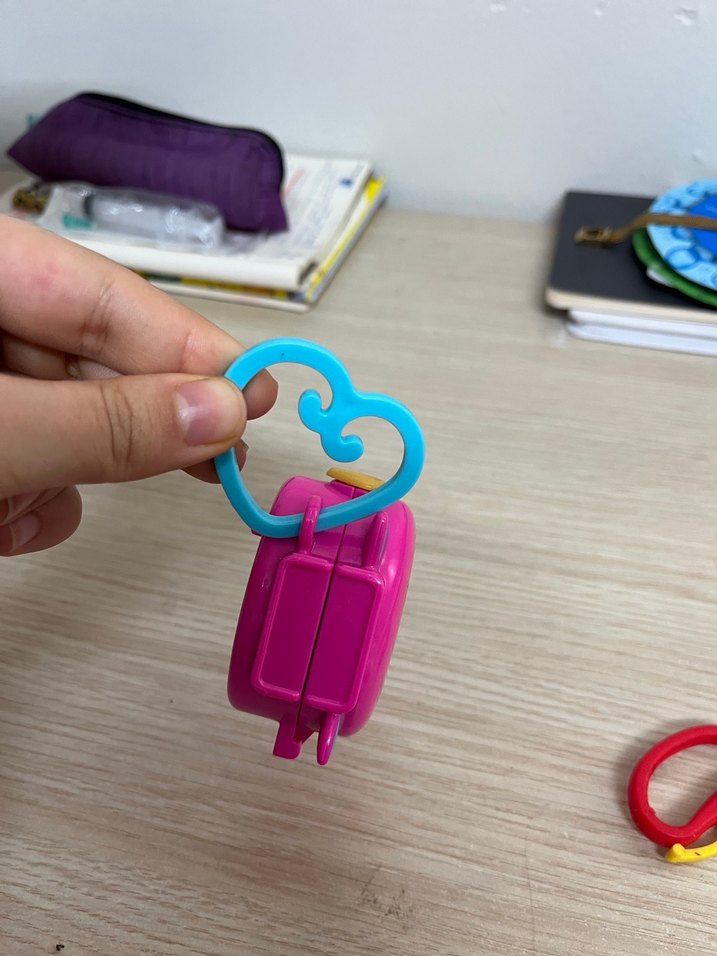 Pembe Renkli Sevimli Aksiyon Figürü - Görsel 2