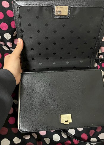 Kate Spade Siyah Deri Kadın Çanta - Görsel 6