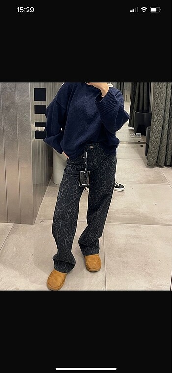 Bershka Leopar pantolon