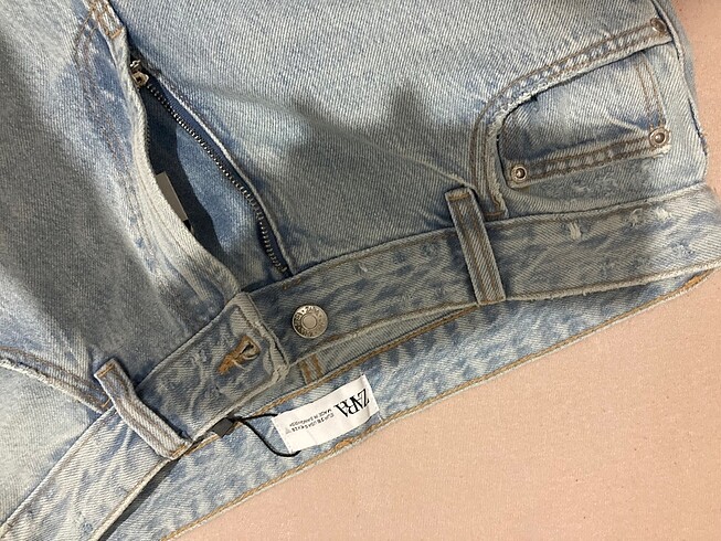 m Beden mavi Renk Zara crop jean