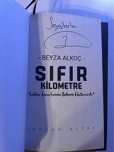 Beden beyza alkoç-sıfır kilometre(imzalı)