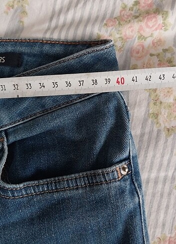 30 Beden lacivert Renk İSPANYOL PAÇA JEAN