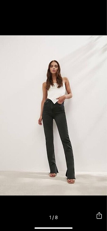 Trendyolmilla slim flare jeans