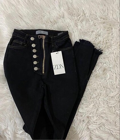 34 Beden Lol model siyah jeans
