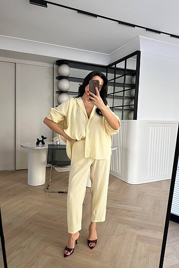 Zara Tensel kumaş ikili takım