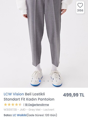 LCW KADIN HAVUÇ PANTOLON 
