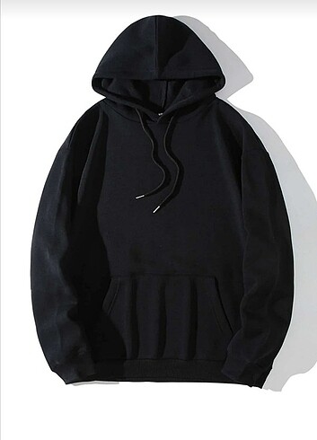 Siyah sweatshirt 