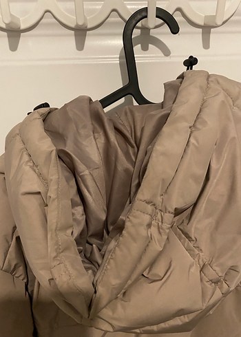 Bej Erkek Puff Mont - Görsel 5