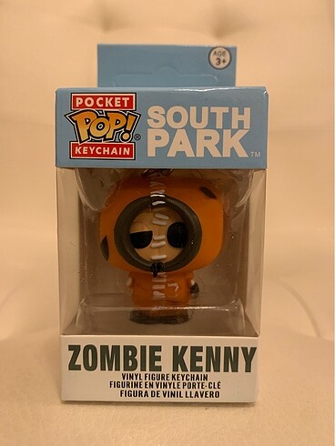 Zombie Kenny, South Park, FUNKO POP, Anahtarlık Figür, 9cm