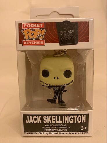 Jack Skellington, Nightmare Before Christmas, FUNKO POP, Anahtar