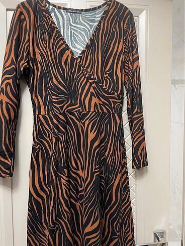 xl Beden Midi boy elbise