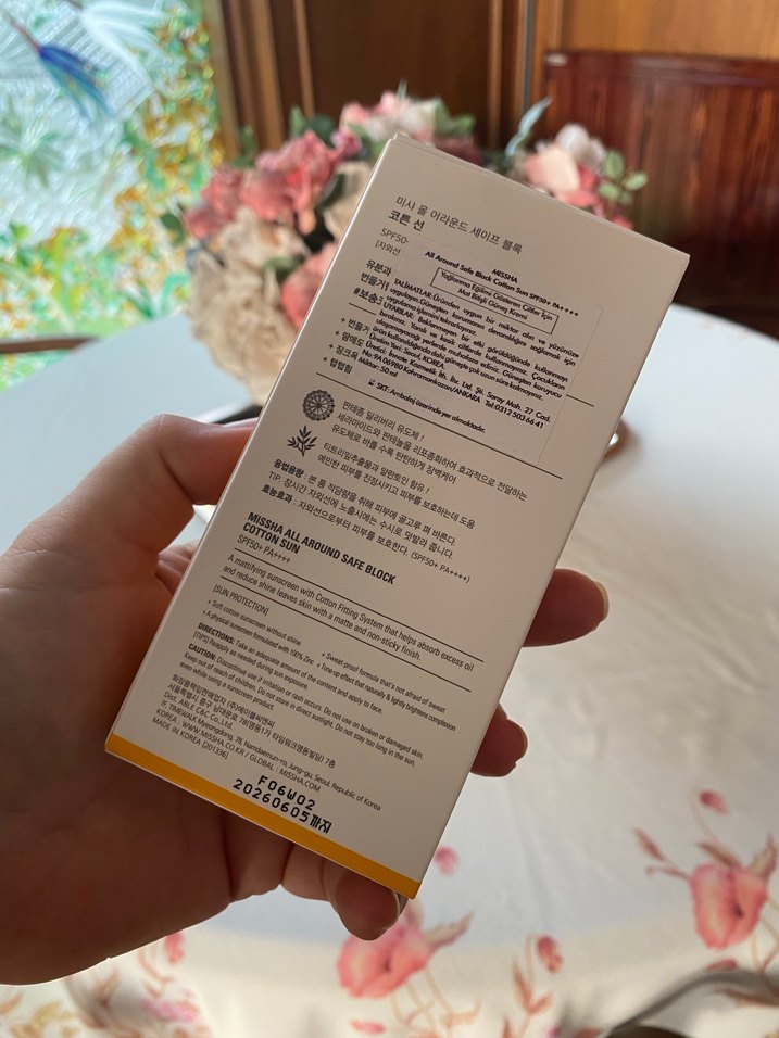 Missha Cotton Güneş Koruyucu SPF 50 - Görsel 2