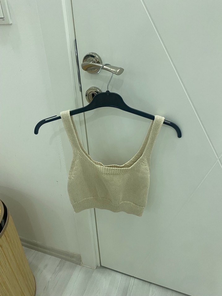 Siyah Mini Halter Yaka Strappy Büstiyer - Görsel 5